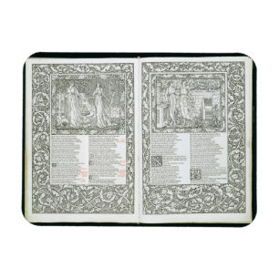 The 'Kelmscott Chaucer', published 1896 by the Kel Magnet