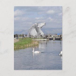 the Kelpies , Helix Park , Falkirk Postcard