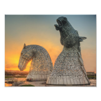 The Kelpies Photo Print