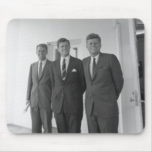 The Kennedy Brothers -- John, Robert, And Ted Mouse Pad