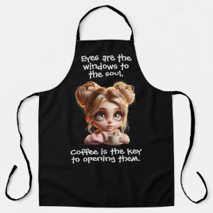 The Key Is Coffee Apron