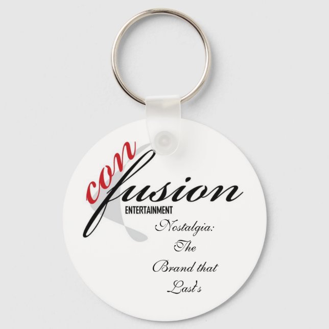 The Key is Con Fusion Keychain (Front)