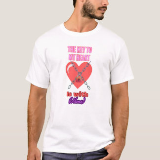 The Key to My Heart Personalized T-Shirt