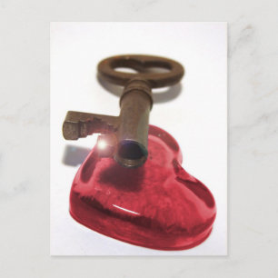 The Key to My Heart... Postcard