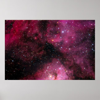 The Keyhole Nebula Poster