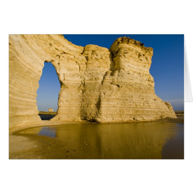 The Keyhole of the Monument Rocks aka Chalk (Front Horizontal)