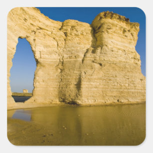 The Keyhole of the Monument Rocks aka Chalk Square Sticker