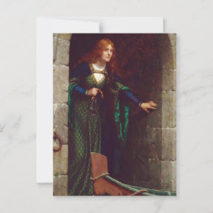 The Keys, c. 1909 by Edmund Blair Leighton Postcard