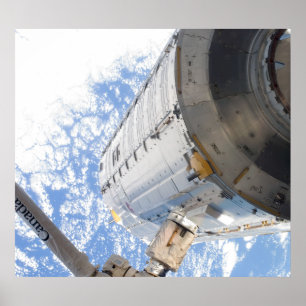 The Kibo Japanese Pressurized Module Poster
