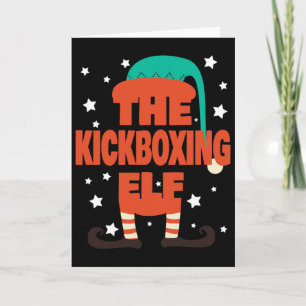 The Kickboxing Elf Christmas Pajama - Kickboxing C Card