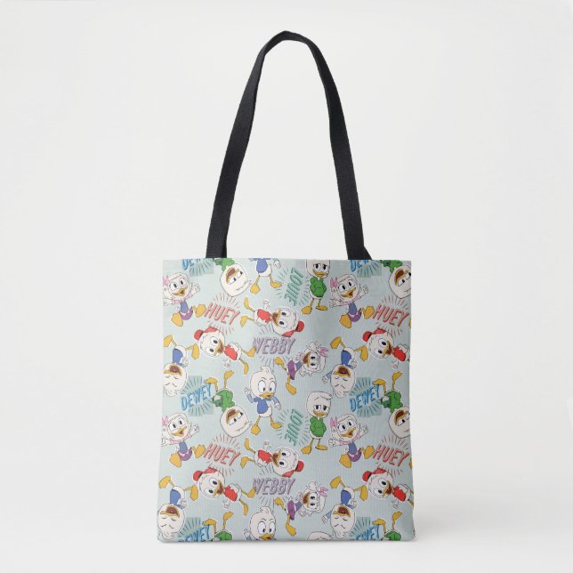 The Kids are Back in Town Pattern Tote Bag (Front)