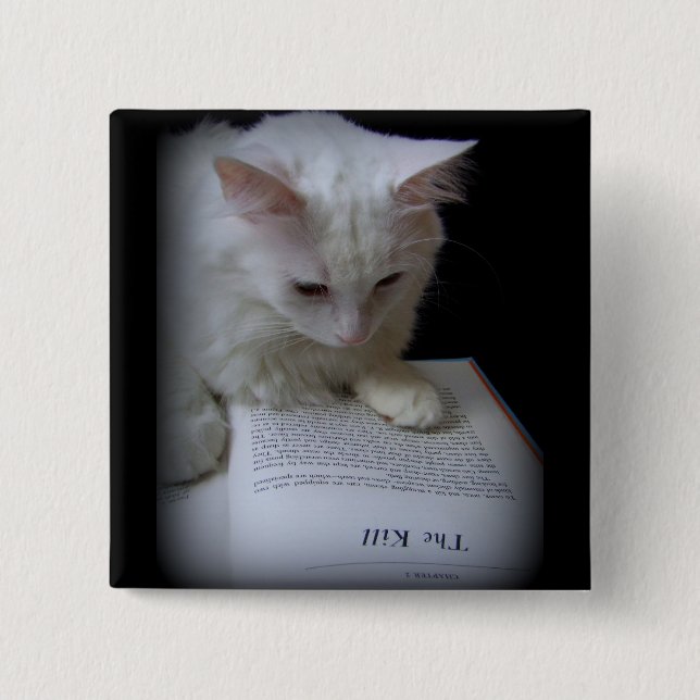 The Kill 2 Inch Square Button (Front)