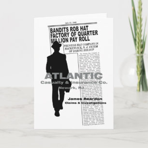 THE KILLERS (1946) Film Noir Greeting Card