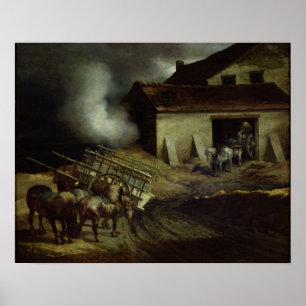 The Kiln at the Plaster Works Poster