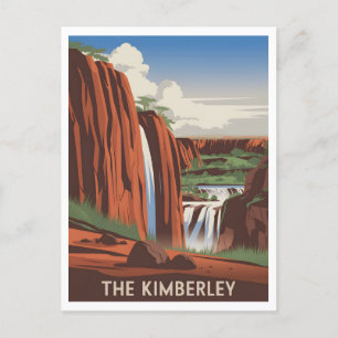 The Kimberley Australia Vintage Postcard