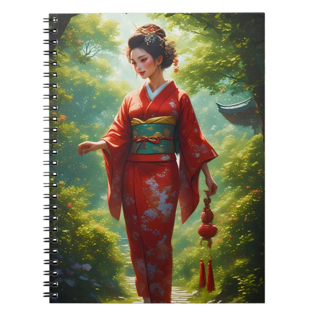The Kimono's Walk Notebook (Front)