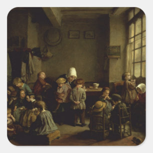 The Kindergarten Square Sticker