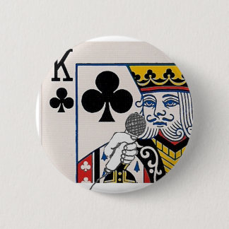 The King 2 Inch Round Button