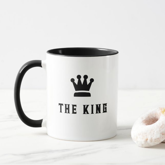 The King Chess Mug (With Donut)