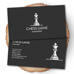 The King - Chess Piece Business Card