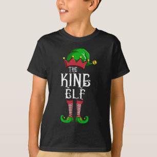 The King Elf Family Matching Christmas T-Shirt