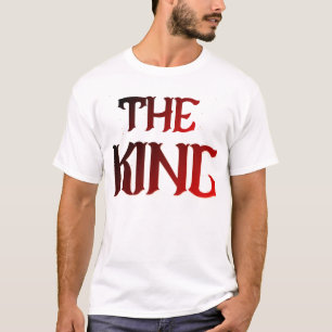 The King Graphic T-Shirt for Men – Bold Royal Stre
