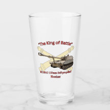 "The King of Battle" M109A3 155mm SP Howitzer pint