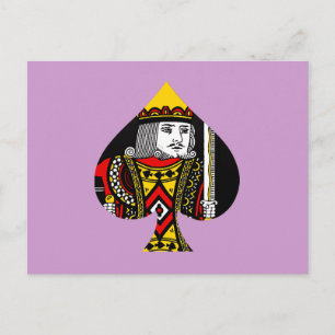 The King of Spades Postcard