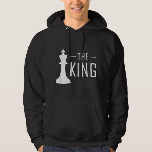 The King Piece Player Chess Club Hoodie