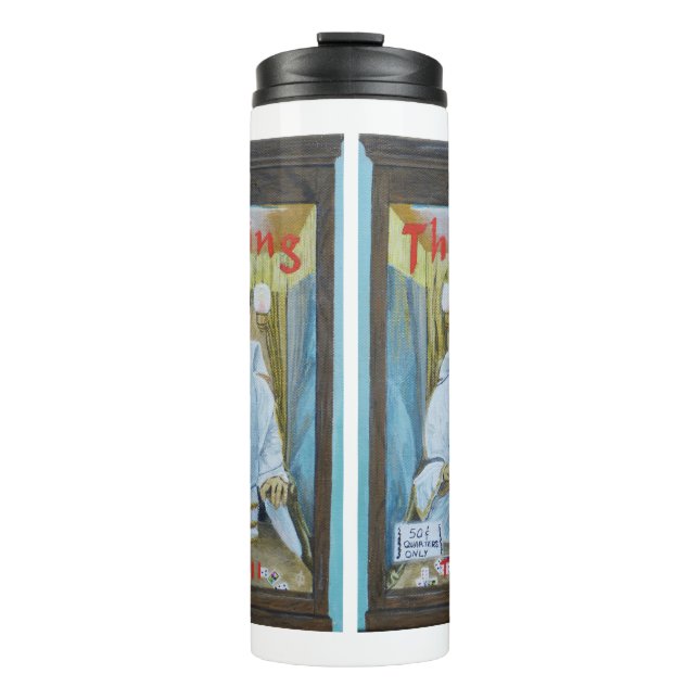 The King Tells All Thermal Tumbler (Front)