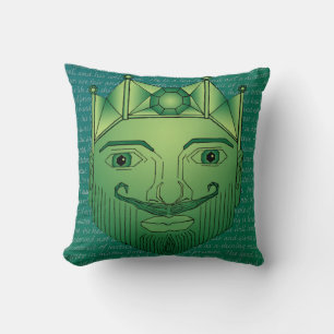 The King Throw Pillow