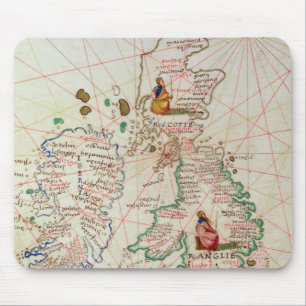 The Kingdoms of England and Scotland Mouse Pad