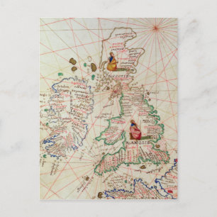 The Kingdoms of England and Scotland Postcard