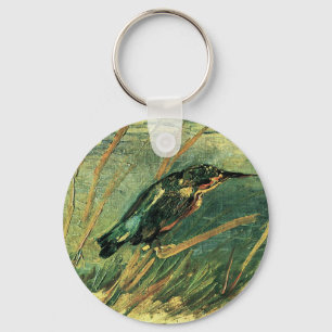 The Kingfisher by Vincent van Gogh Keychain
