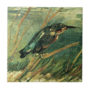 The Kingfisher by Vincent van Gogh Tile