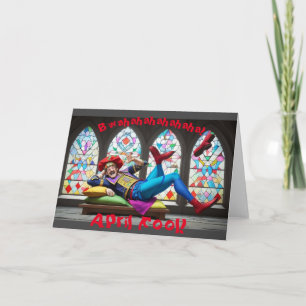 The King's Fool -- April Fool's Day Card