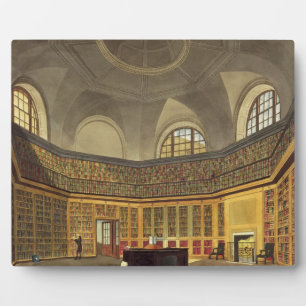 The King's Library, Buckingham House, from 'The Hi Plaque