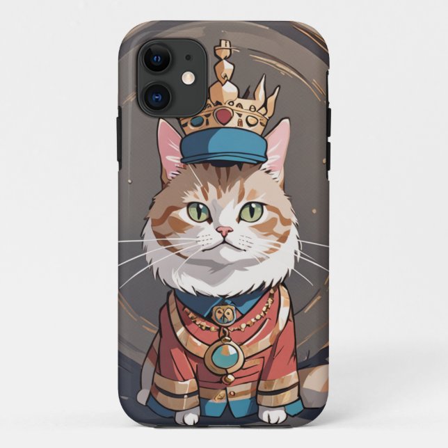The King's Regalia Case-Mate iPhone Case (Back)