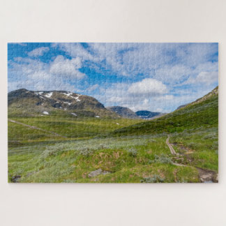 The kings trail Mountains Sweden Jigsaw Puzzle