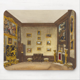 The King's Writing Closet, Hampton Court, from 'Th Mouse Pad