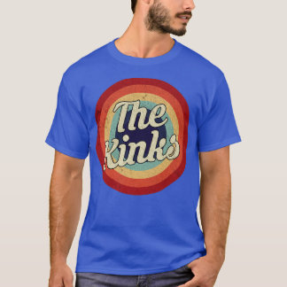 The Kinks Retro Circle Vintage T-Shirt