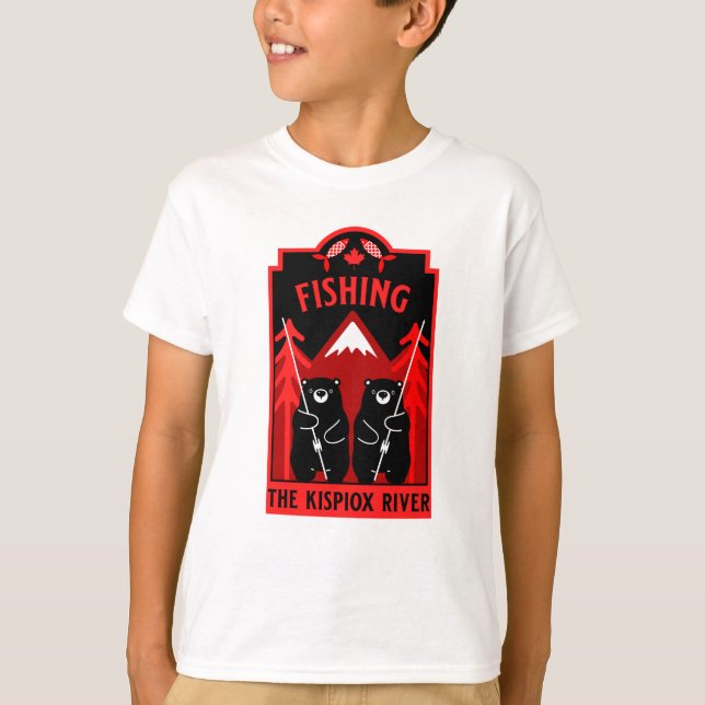 The Kispiox River Fishing Canada T-Shirt (Front)
