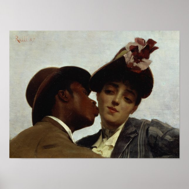 The Kiss, 1887 Poster (Front)