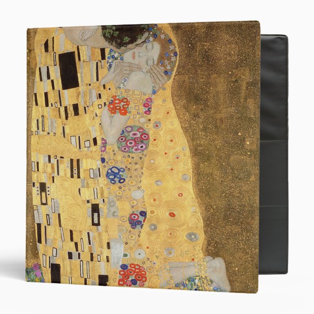The Kiss, 1907-08 Binder (Front/Inside)