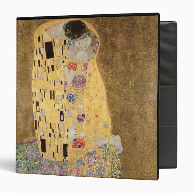 The Kiss, 1907-08 Binder (Front/Inside)