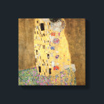 The Kiss, 1907-08 Canvas Print<br><div class="desc">The Kiss, 1907-08 | by Gustav Klimt | Art Location: Osterreichische Galerie Belvedere, Vienna, Austria | Austrian Artist | Image Collection Number: XAM601</div>