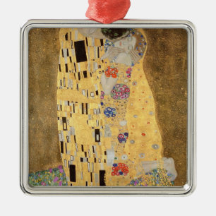 The Kiss, 1907-08 Metal Ornament