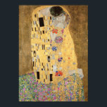The Kiss, 1907-08 Poster<br><div class="desc">The Kiss,  1907-08 | by Gustav Klimt | Art Location: Osterreichische Galerie Belvedere,  Vienna,  Austria | Austrian Artist | Image Collection Number: XAM601</div>