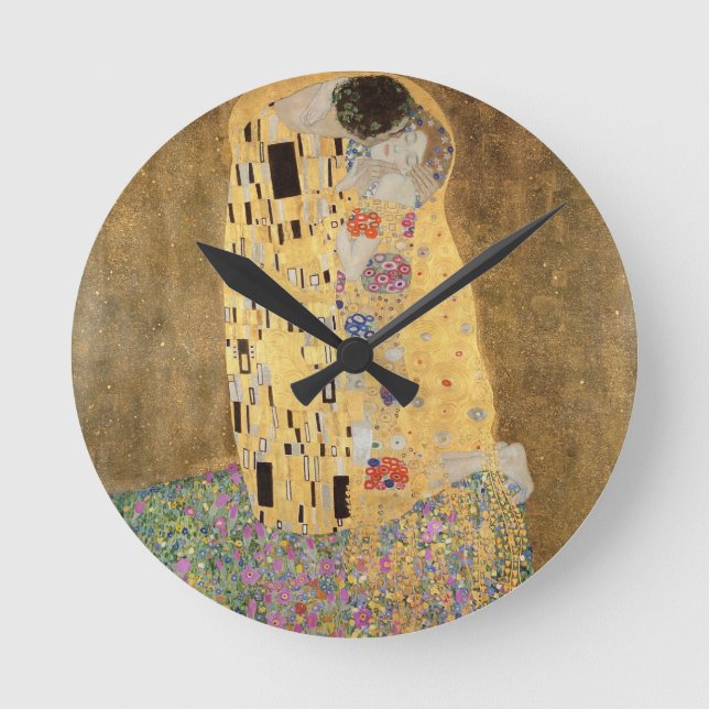 The Kiss, 1907-08 Round Clock (Front)