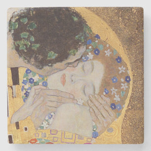 The Kiss, 1907-08 Stone Coaster